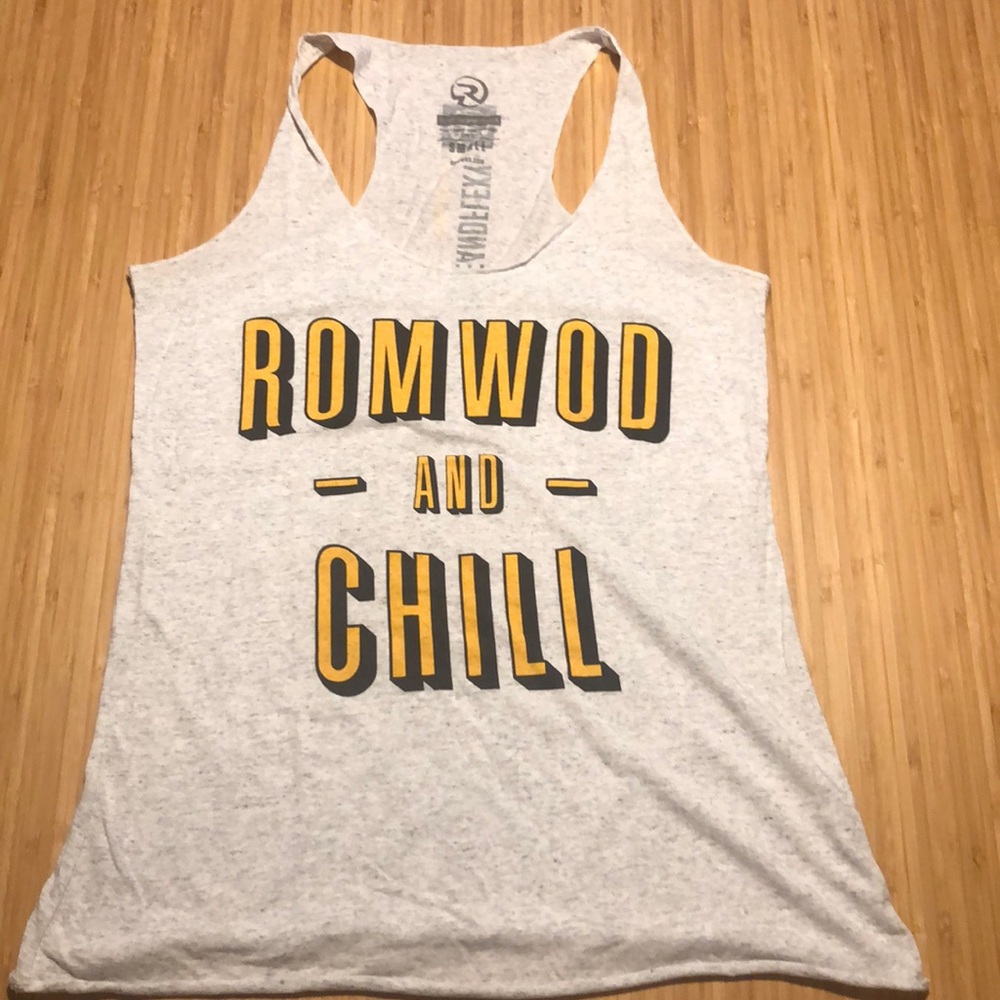 Romwod and Chill CrossFit tank top